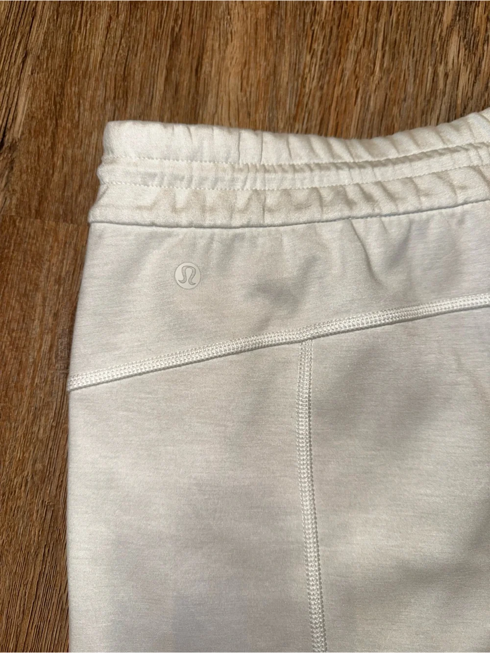 Lululemon cropped off white pants